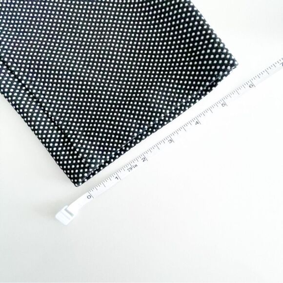 Adrianna Papell Pants Polka Dot Black White Women's 6 Pull On Trousers Stretchy - Picture 11 of 11